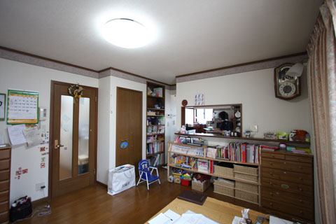 2×4ツーバーフォー住宅のリフォーム工事前
